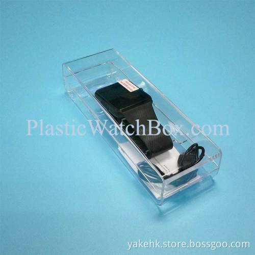 Customized Packaging Smart Watch Clear Display Plastic Box